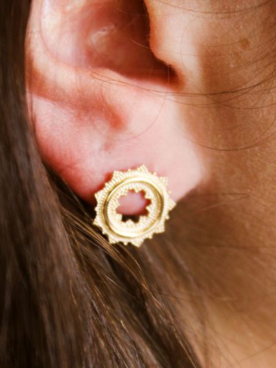 Boucles d'oreilles baroque