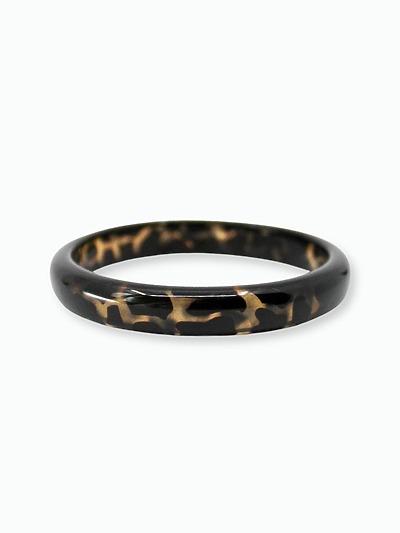 Bracelet femme jonc léopard