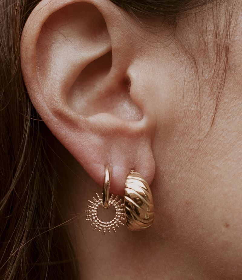 boucles d'oreilles vintage