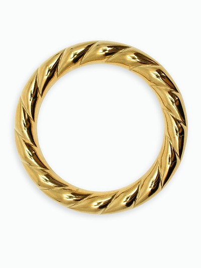 Bracelet jonc torsadé
