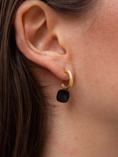 Boucles d'oreilles en pierres naturelles