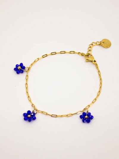 bracelet de fleurs