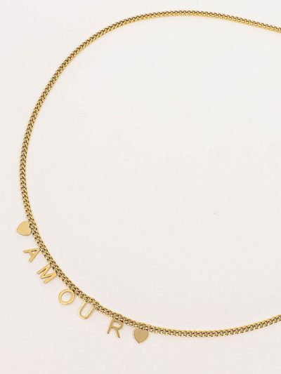 collier amour femme
