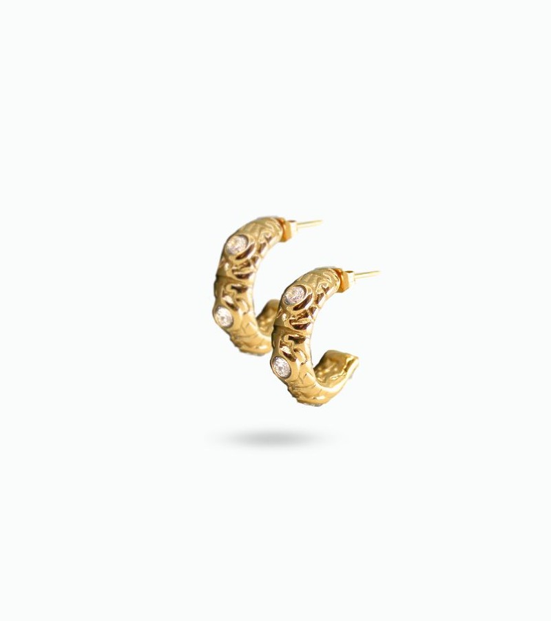 Boucles d'oreilles petites créoles