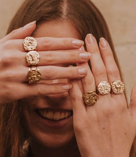 Bague Signe Astro Bélier en Acier