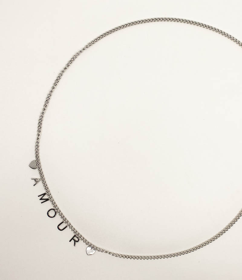 collier amour femme