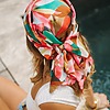 Foulard fleuri