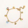 bracelet fleur perle