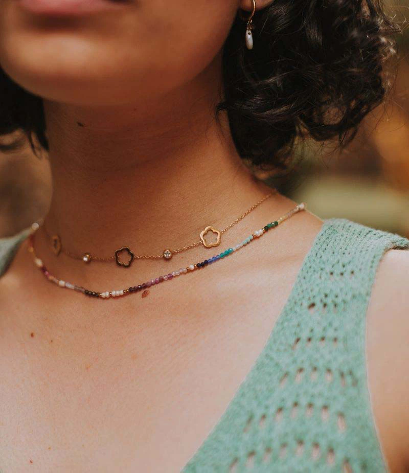 Collier Inoxydable - Bijoux Cailloux