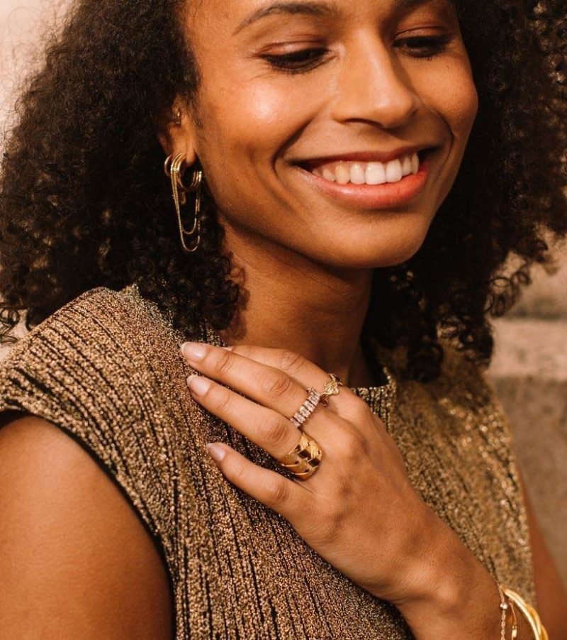 Bague épaisse femme