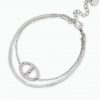 Bracelet multirang acier inoxydable
