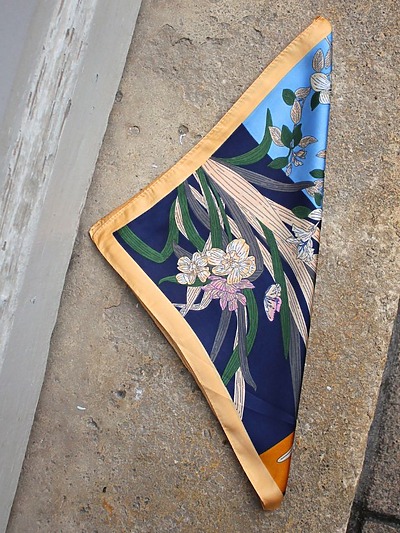 Foulard fleurs