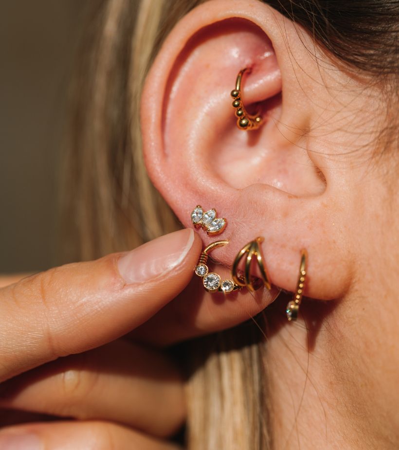 boucle d'oreille piercing