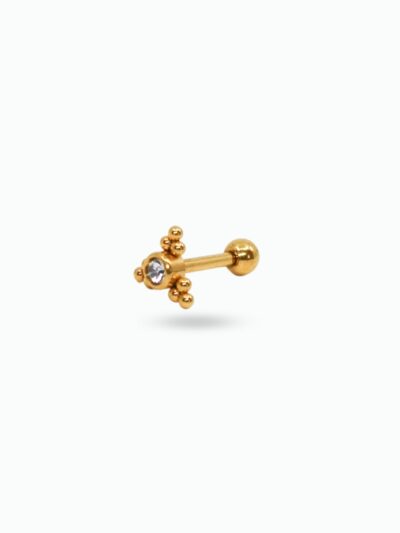 Piercing oreille acier inoxydable
