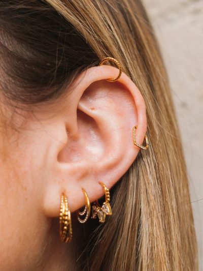 Piercing anneau oreille