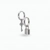 Boucles d'oreilles cadenas