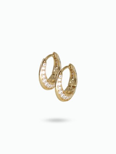 Boucles d'oreilles créoles or