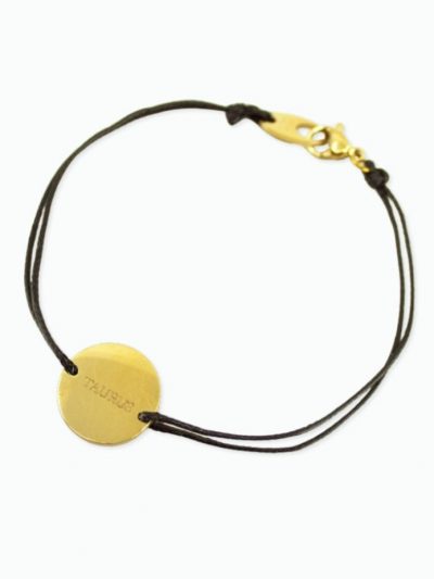 bracelet cordon taureau