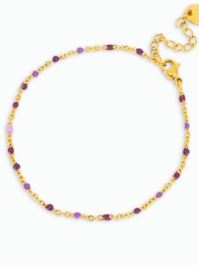 bracelet petite perle couleur