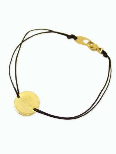 bracelet cordon cancer
