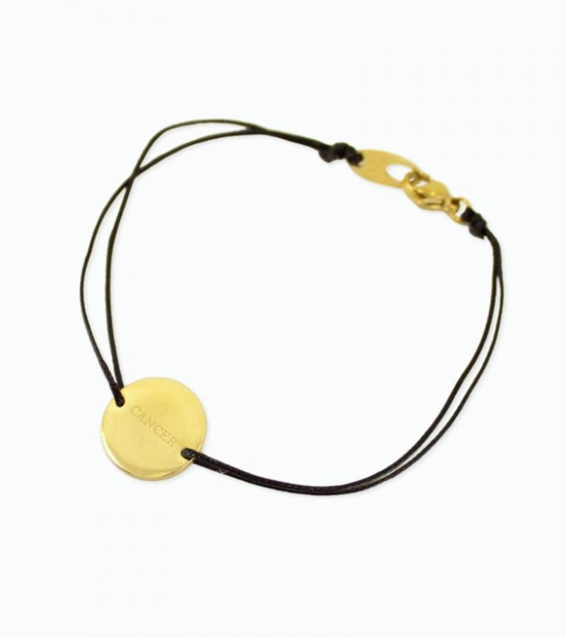 bracelet cordon cancer