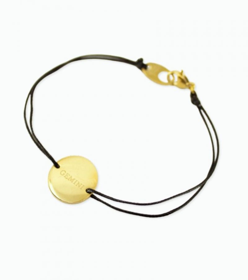 bracelet cordon gemeaux