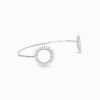 bracelet jonc plaqué or