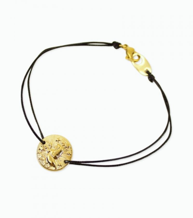 bracelet cordon lion