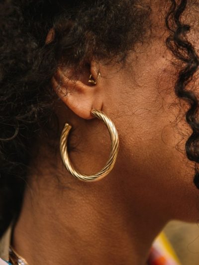 Boucles d'oreilles femme acier inoxydable