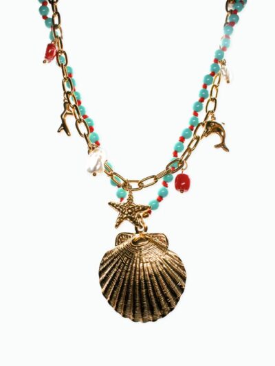 Collier coquillage