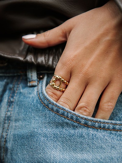 Bague en acier inoxydable