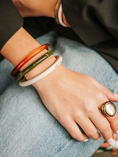 Bague épaisse femme