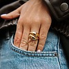 Bague épaisse