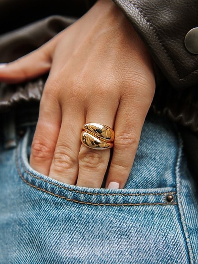 Bague épaisse