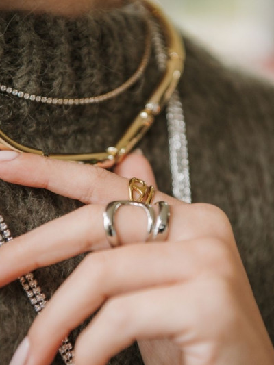 Bague chaine d'ancre