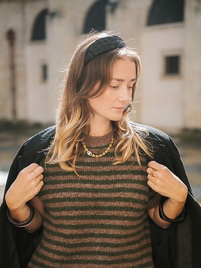 Bague fine multirang