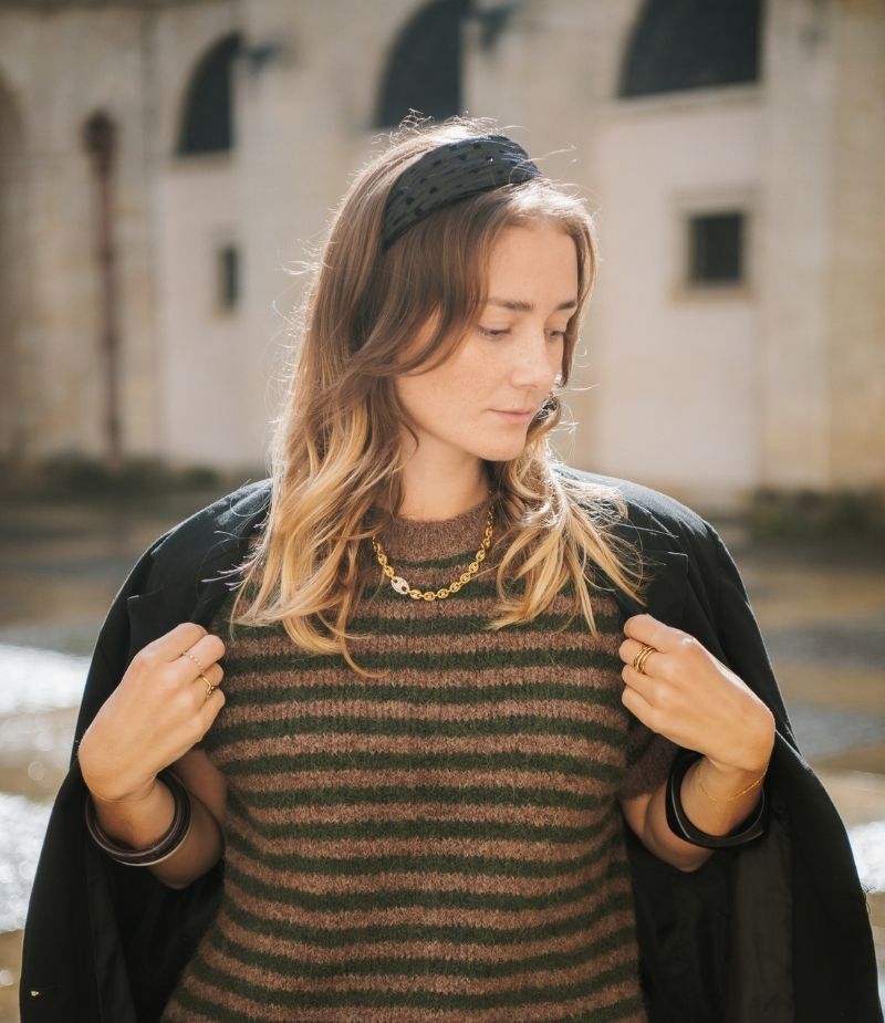 Bague fine multirang