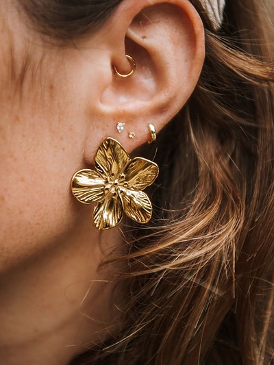 Boucle d'oreille pensée​