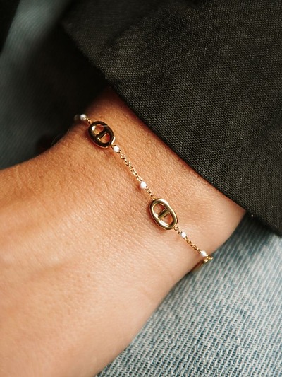 Bracelet perles fines femme