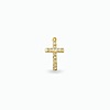 Charm croix à strass