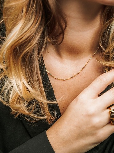 Collier ras de cou perles