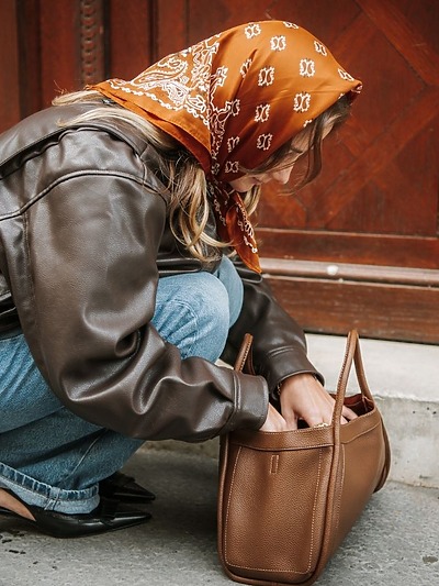 Foulard carré femme