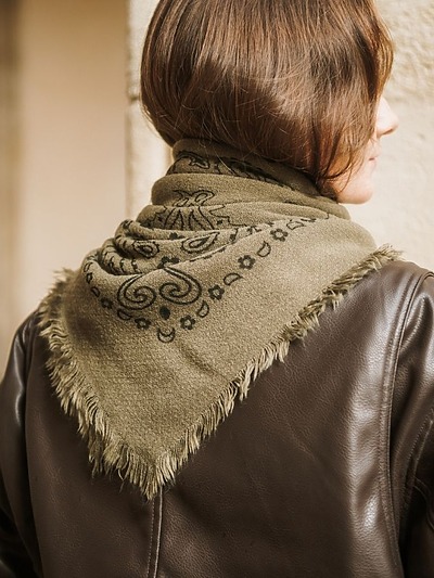 Foulard imprimé bandana​
