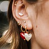 Boucles d'oreilles acier inoxydable