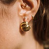 Boucles d'oreilles créoles épaisses