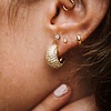 Boucles d'oreilles strass pendantes