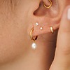 Boucles d'oreilles nacre