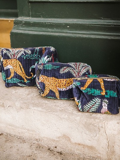 Pochette bleu marine​