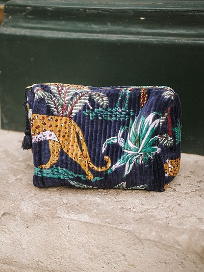 Pochette bleu marine​