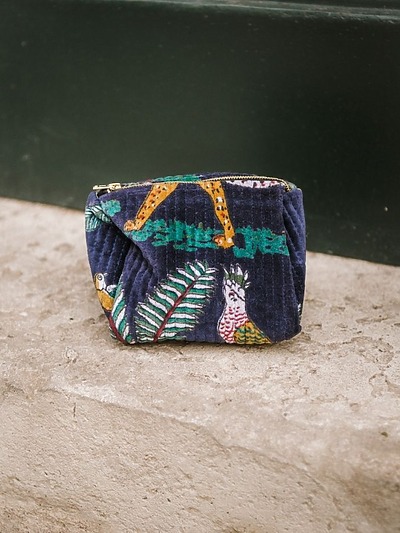 Pochette bleu marine​